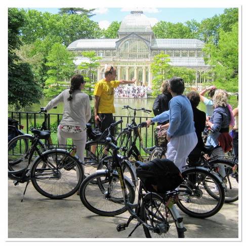 Retiro park by bike (Self guided bike tour)